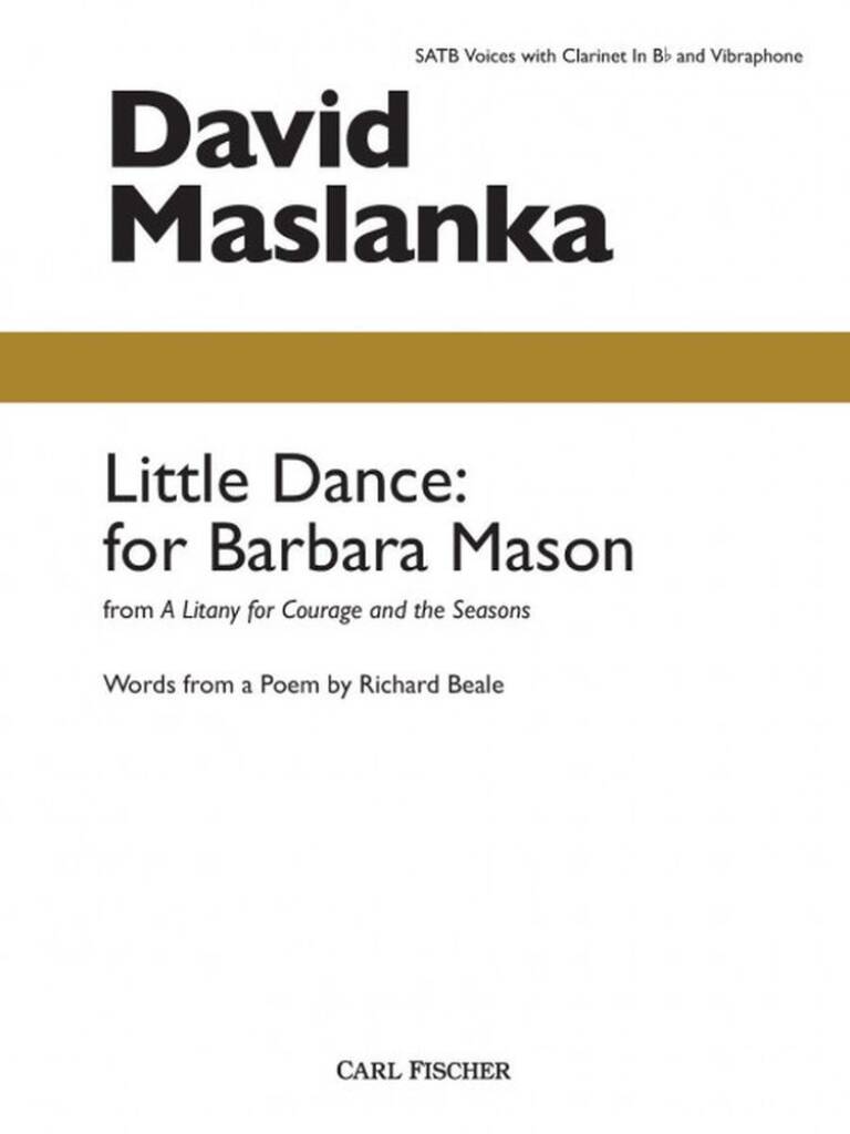 Little Dance: For Barbara Mason