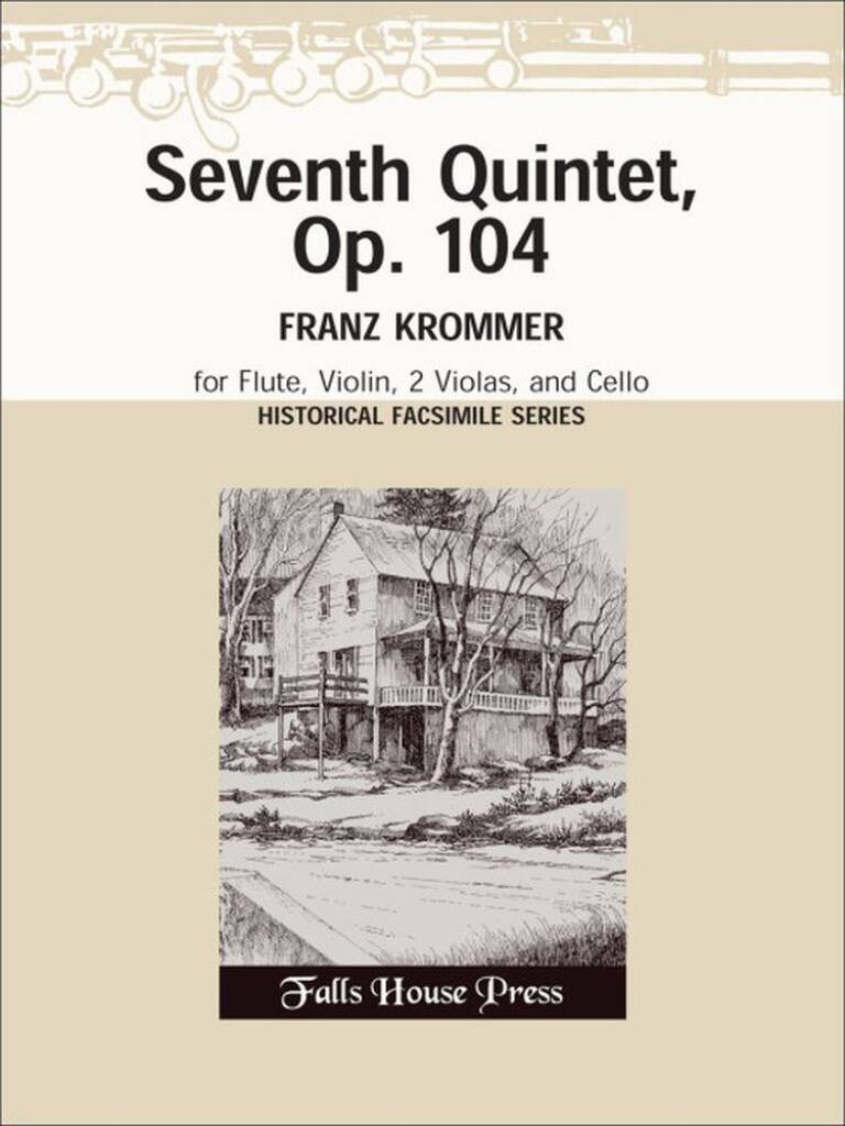 Seventh Quintet Op. 104 (Facsimile) for Flute