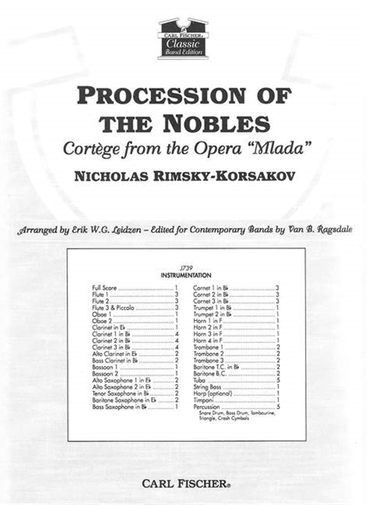 Procession Of The Nobles