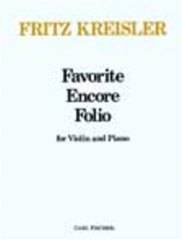 Favorite Encore Folio