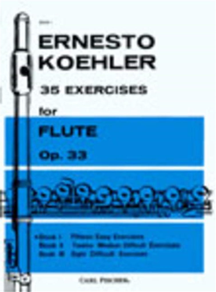 35 Exercises for Flute, Opus 33, Book I