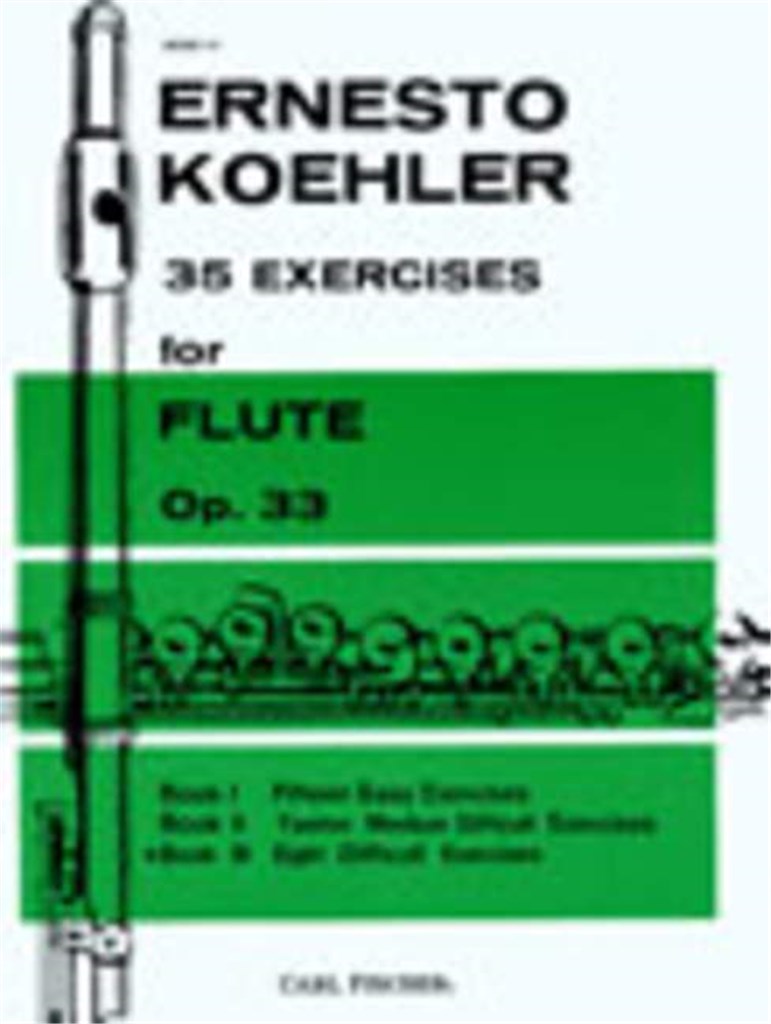 35 Exercises for Flute, Opus 33, Book III