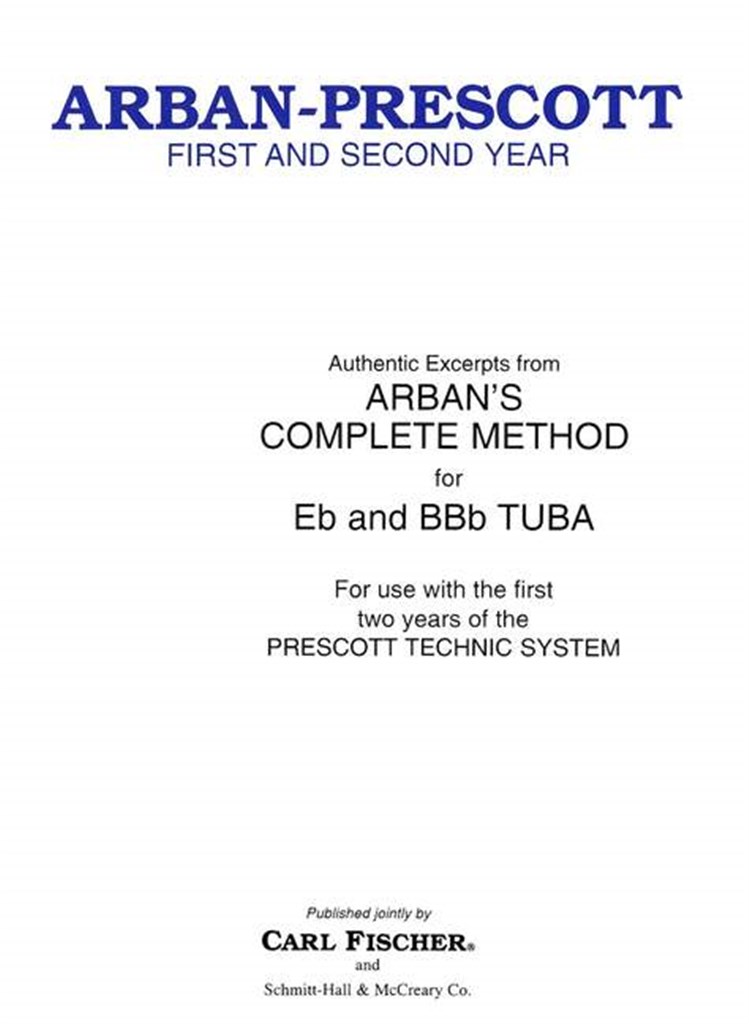 Excerpts From Arban's Complete Method for Tuba