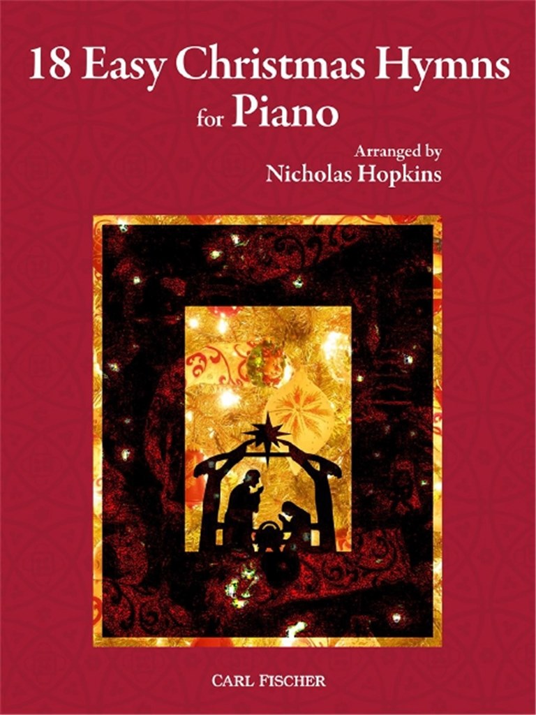 18 Easy Christmas Hymns for Piano