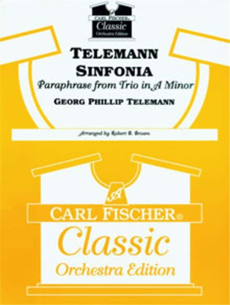 Telemann Sinfonia - Paraphrase from Trio in A Min.