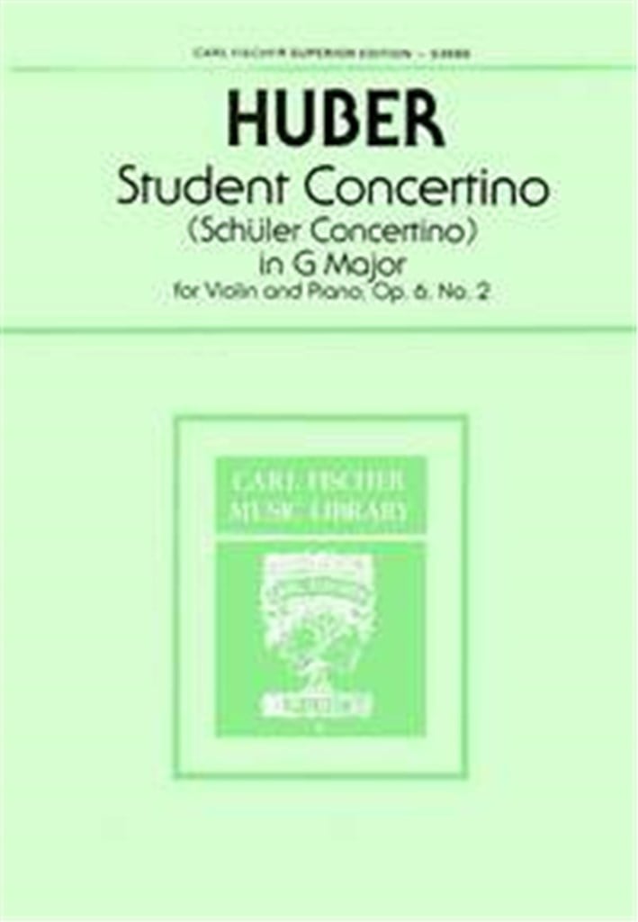 Student Concertino In G Major