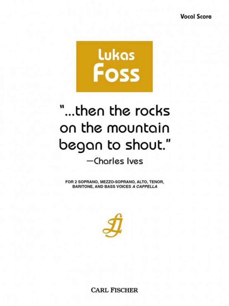 Then the Rocks on the Mountain Began to Shout