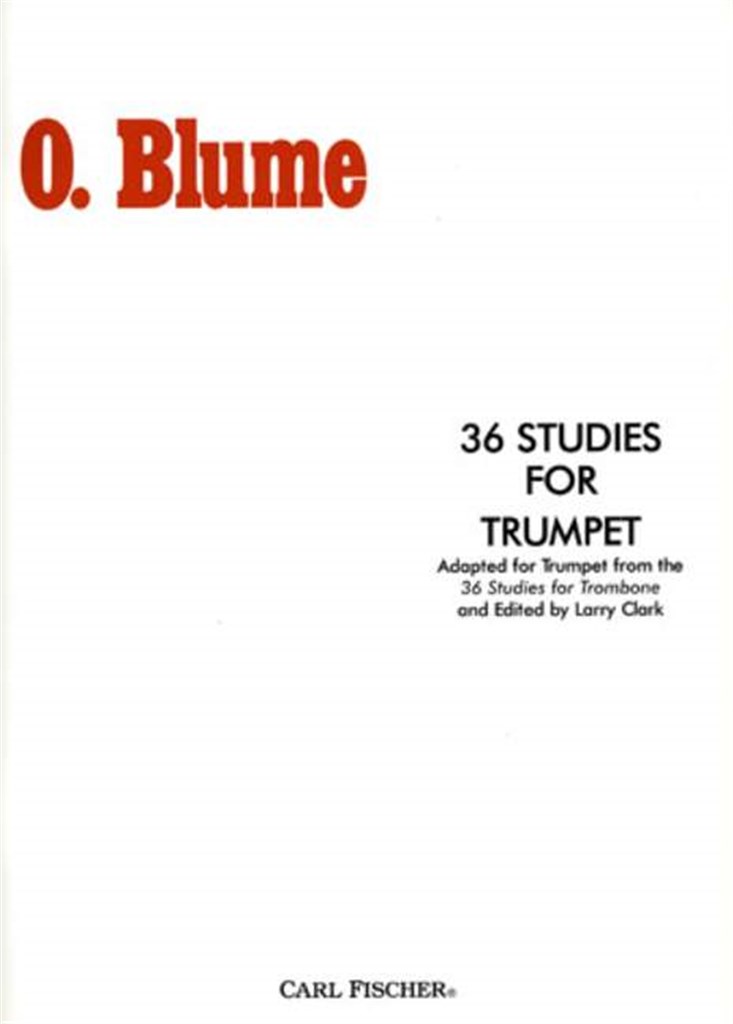 36 Studies for Trumpet