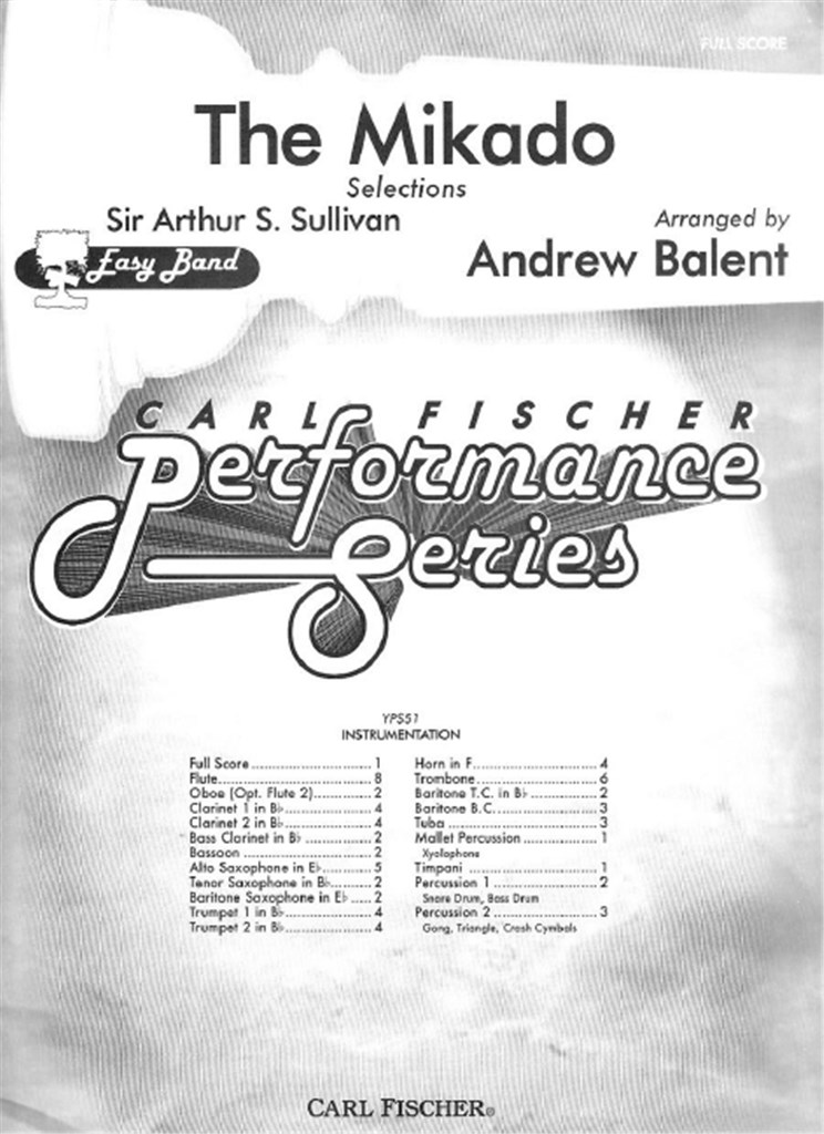 The Mikado (Selections)