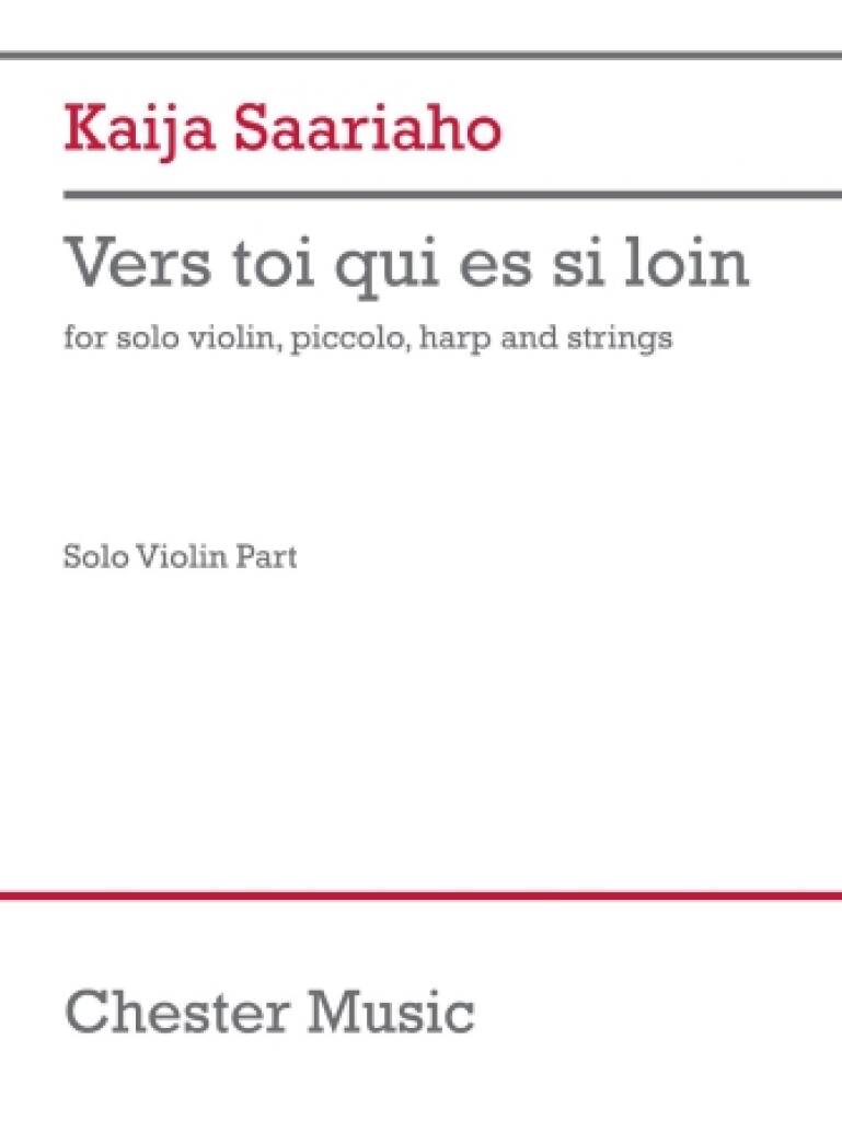 Vers toi qui es si loin (solo part)
