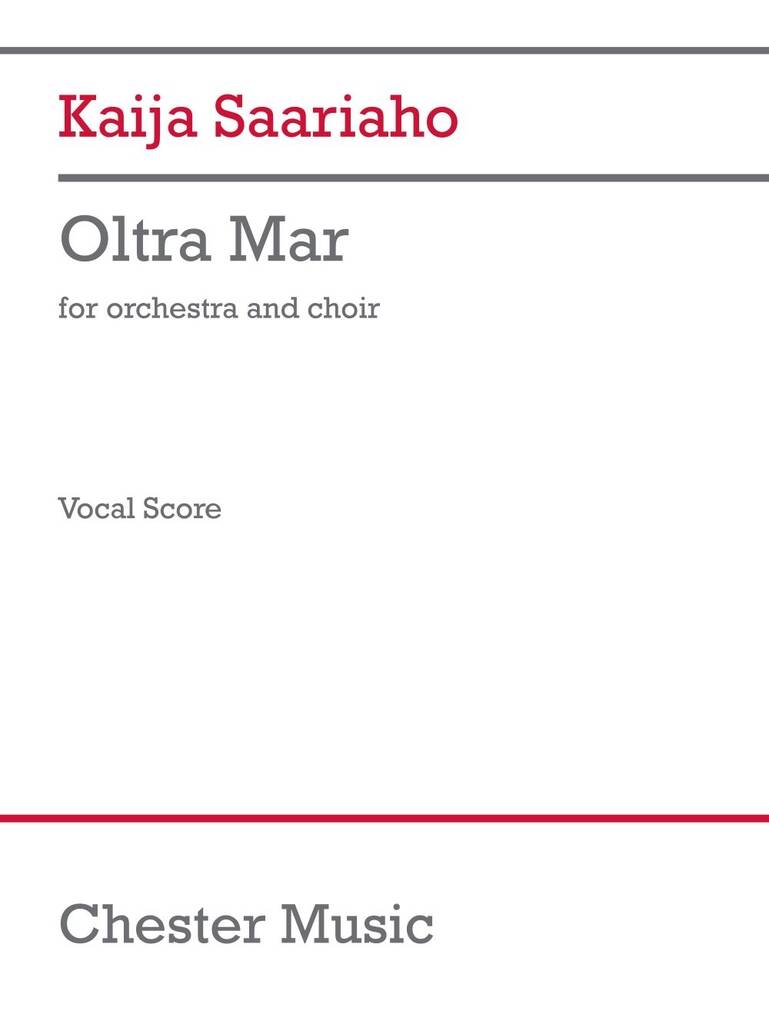 Oltra Mar (Vocal Score)