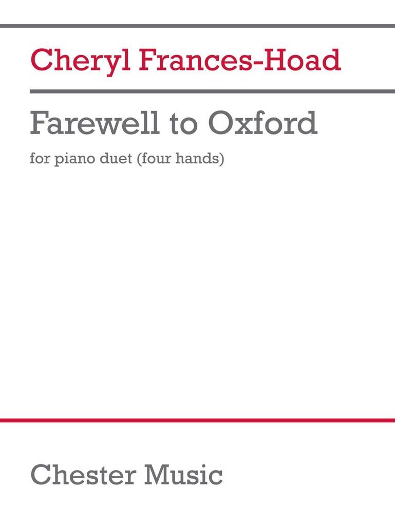 Farewell To Oxford