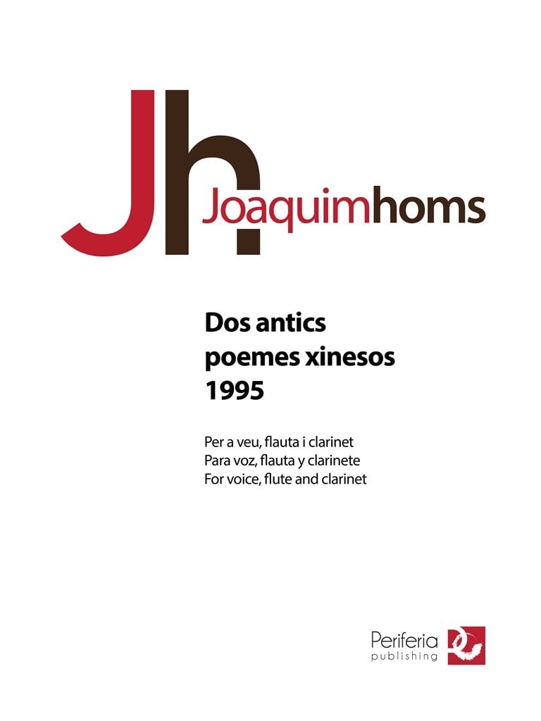 Dos antics poemes xinesos - 1995