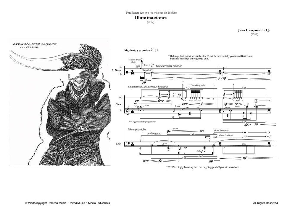 Iluminaciones for Chamber Ensemble
