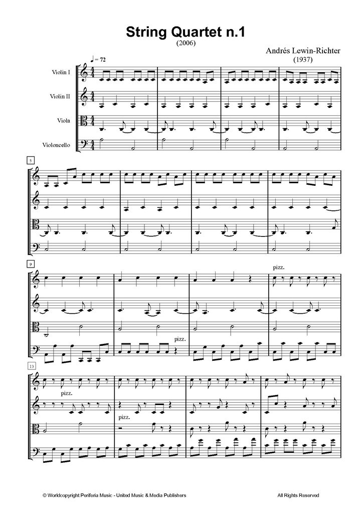 String Quartet No. 1