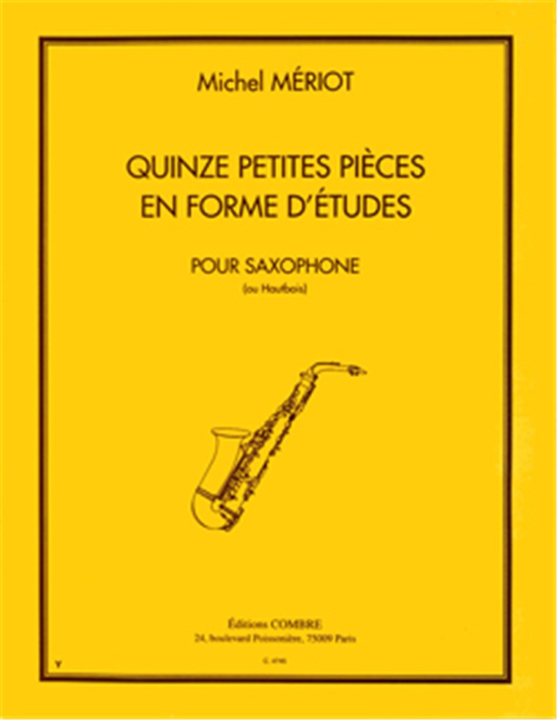 15 Petites Pieces en forme d'études