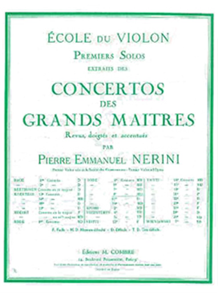 Solo n°1 du concerto n°8