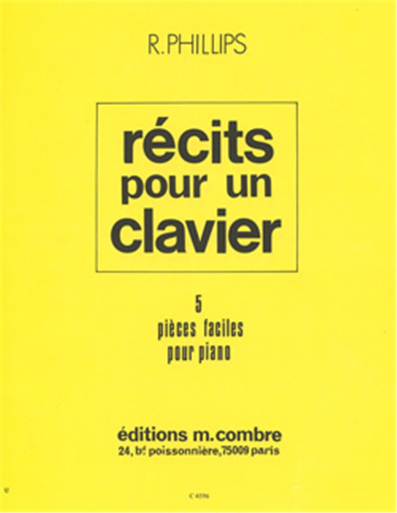 Récits pour un clavier (5 pièces)