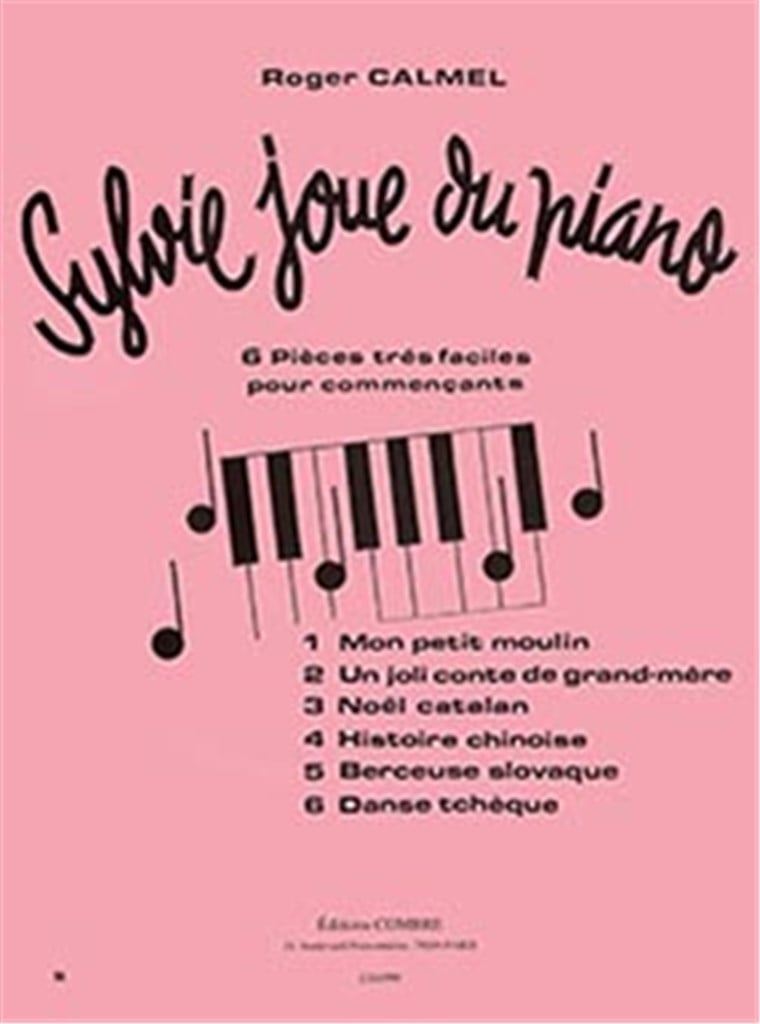 Sylvie joue du piano (6 pièces)