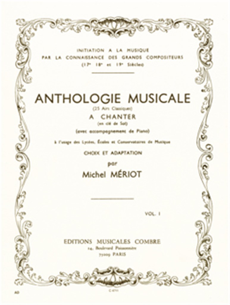 Anthologie musicale Vol.1 (25 airs classiques)