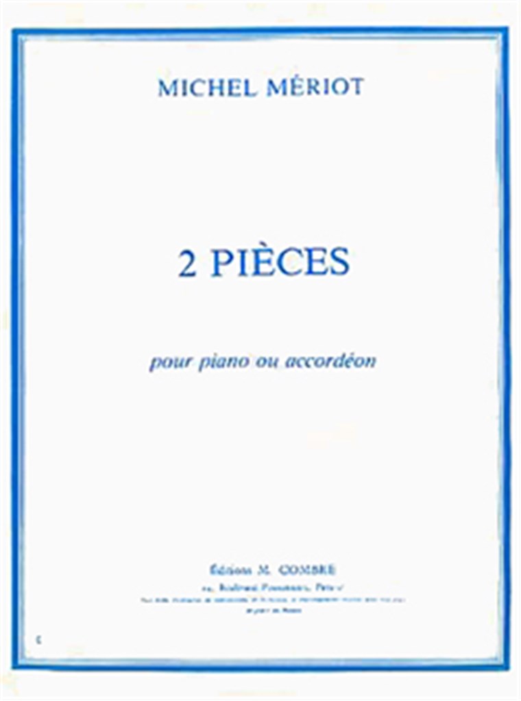 Pièces (2) : Mélodie - Petite valse