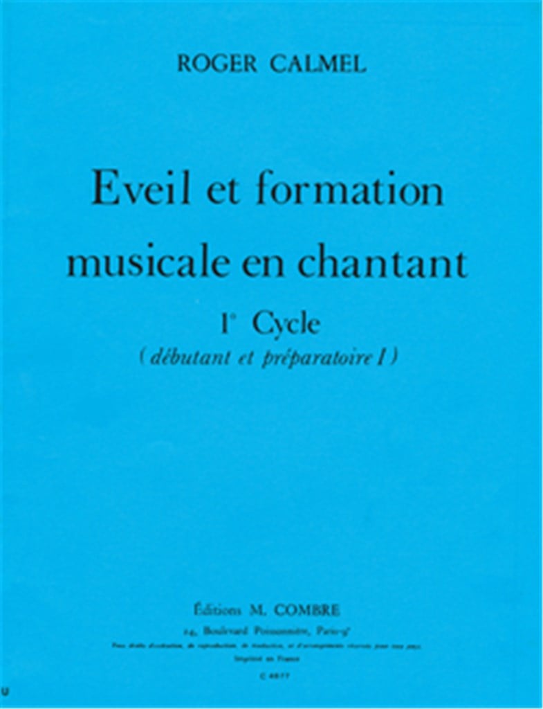 Eveil et formation musicale en chantant 1er cycle