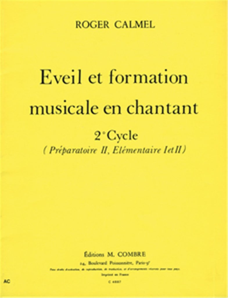 Eveil et formation musicale en chantant 2e cycle