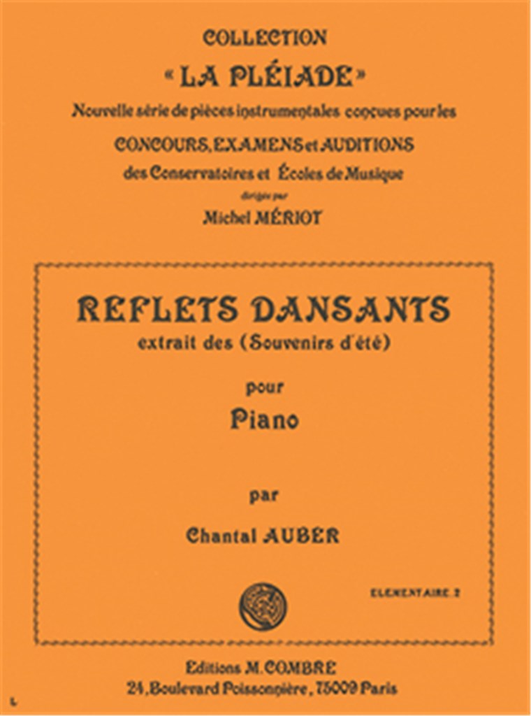 Reflets dansants extr. des Souvenirs d'été
