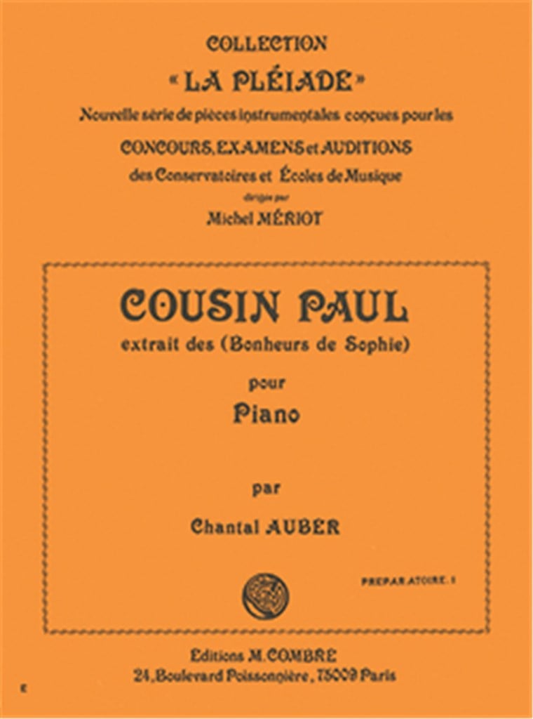 Cousin Paul extr. des Bonheurs de Sophie
