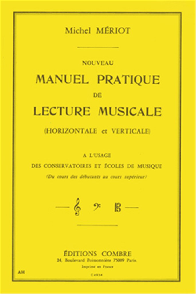 Nouveau manuel pratique de lecture musicale