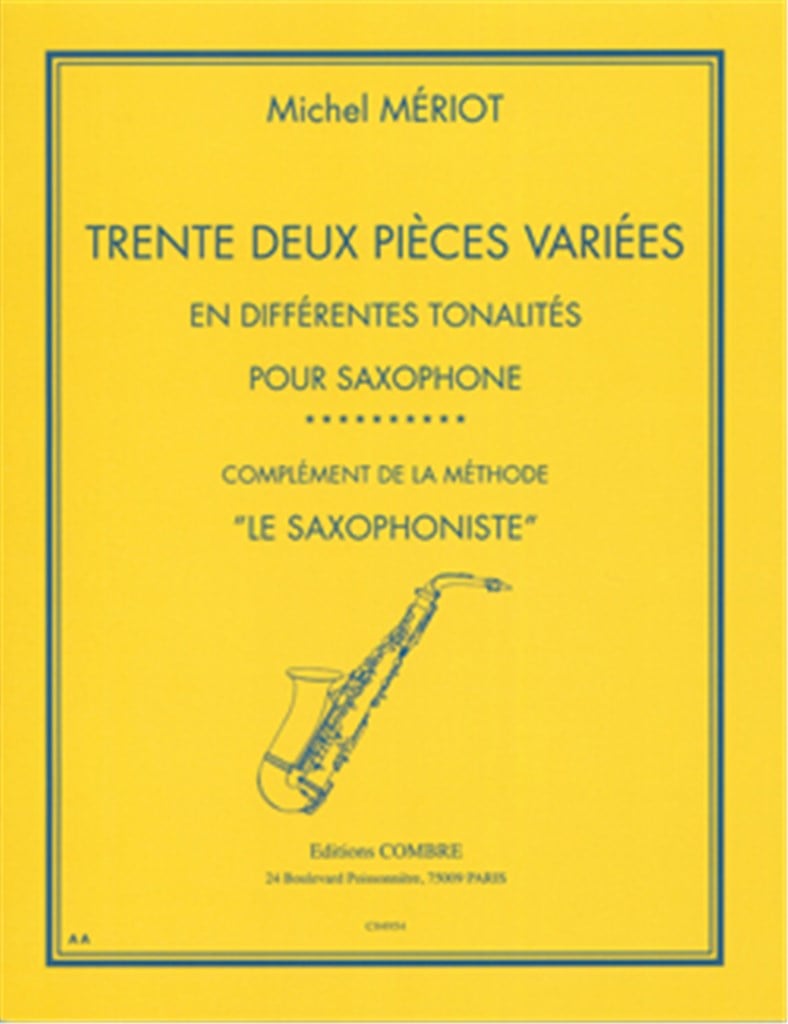 Pièces variées (32) en différentes tonalités