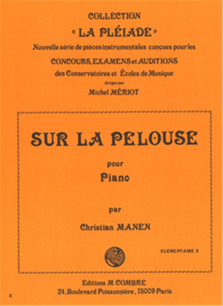Sur la pelouse