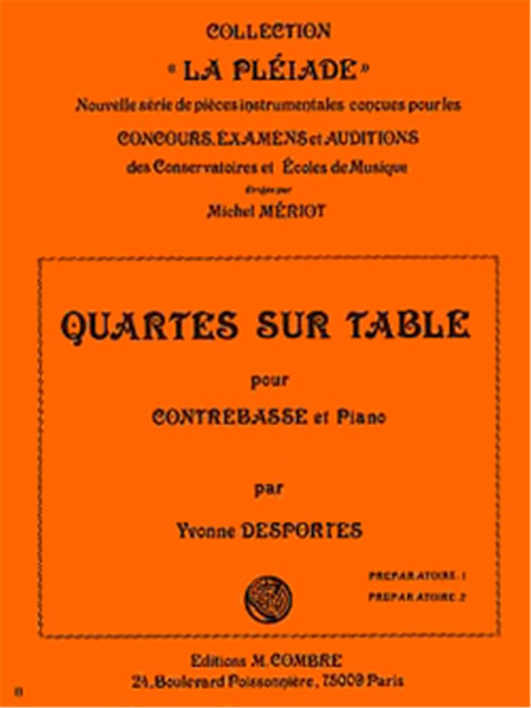 Quartes sur table