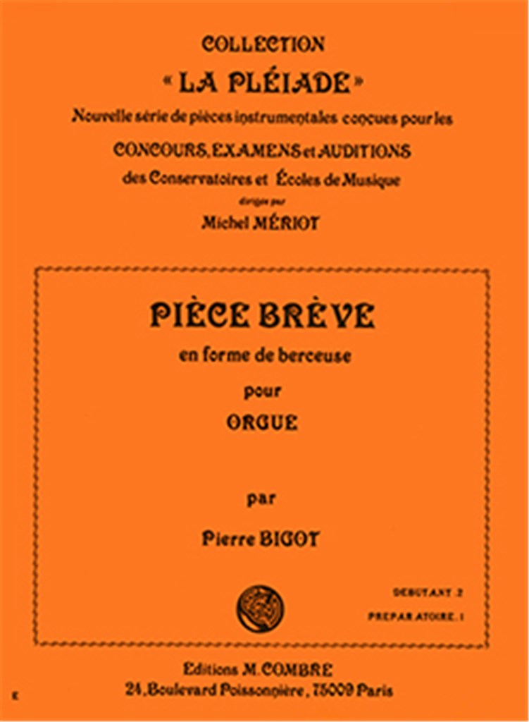 Pièce brève en forme de berceuse