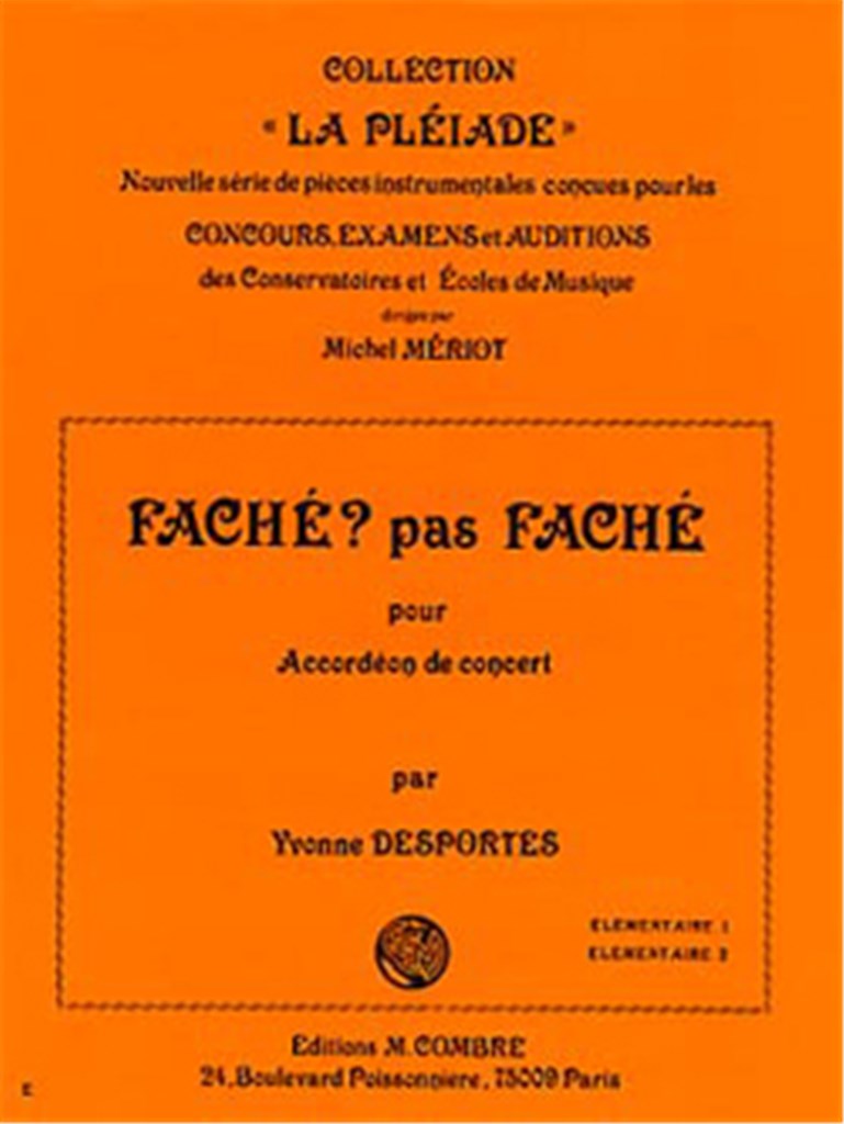 Fâché, pas fâché