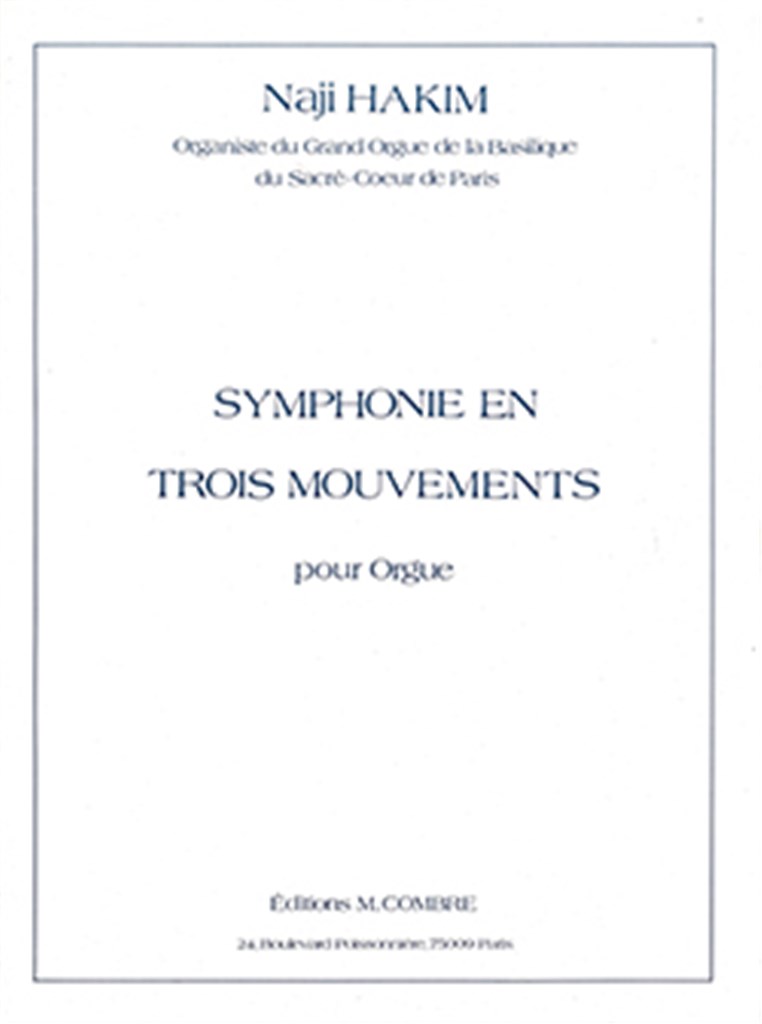 Symphonie en trois mouvements