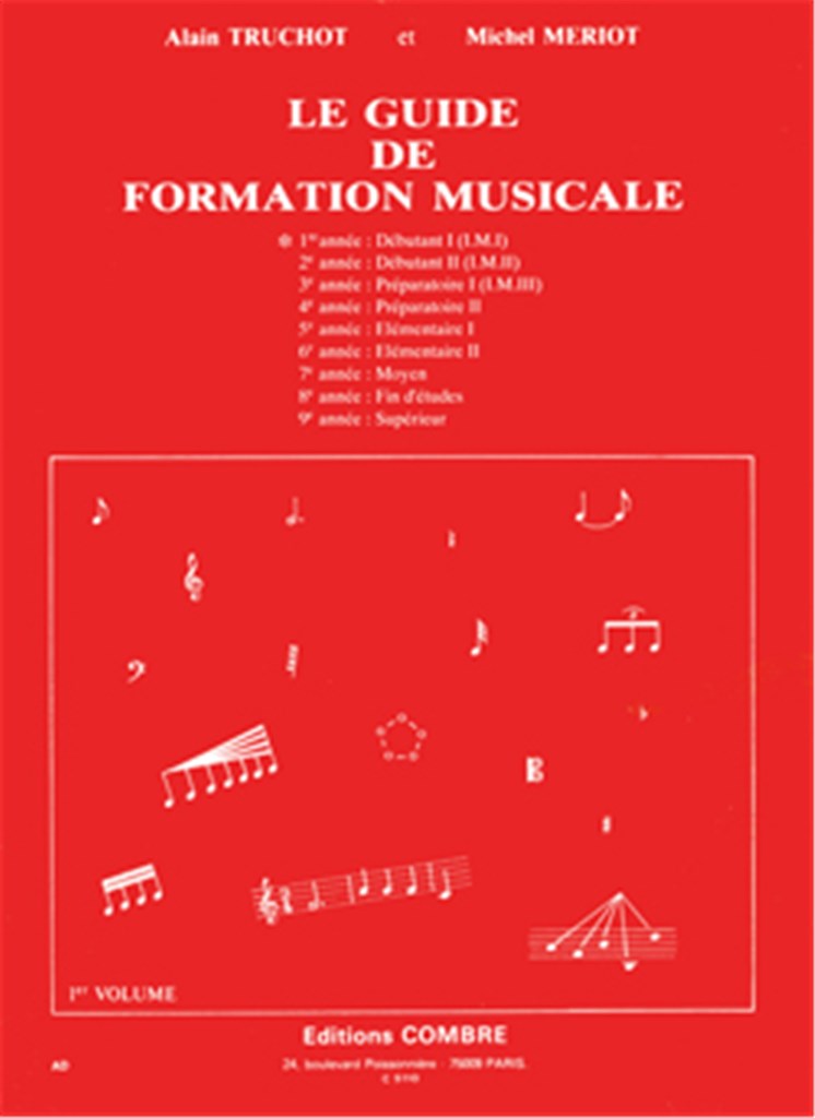 Guide de formation musicale Vol.1 - débutant 1