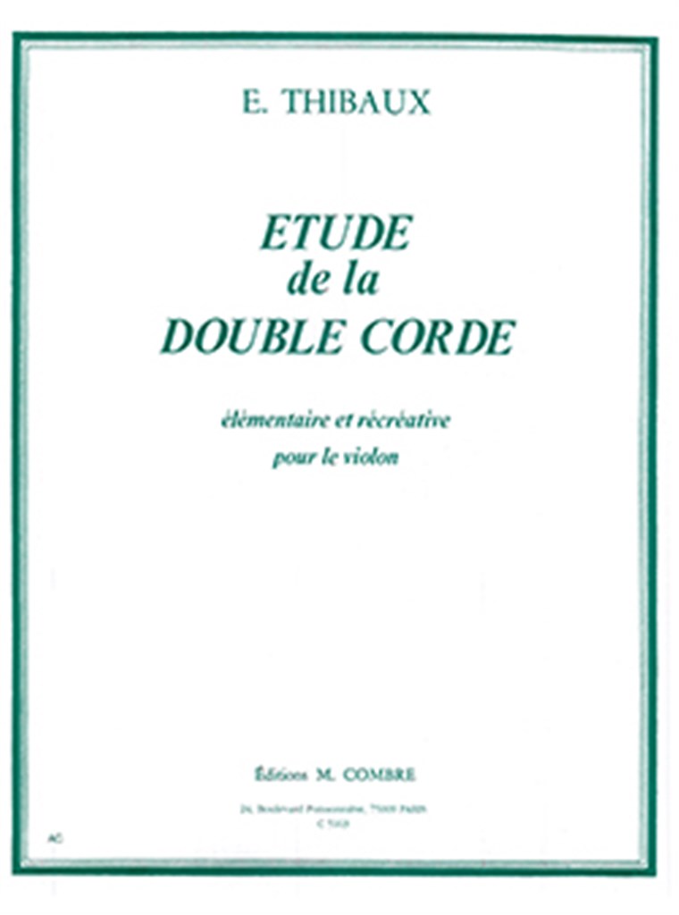 Etude de la double corde