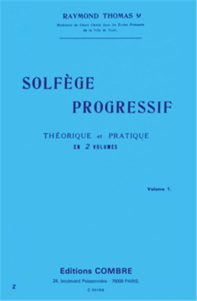 Solfège progressif Vol.1