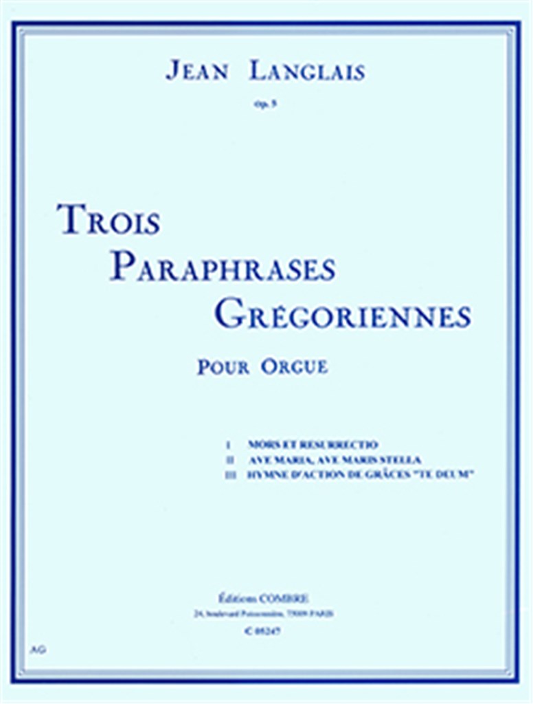 Paraphrases grégoriennes (3) recueil