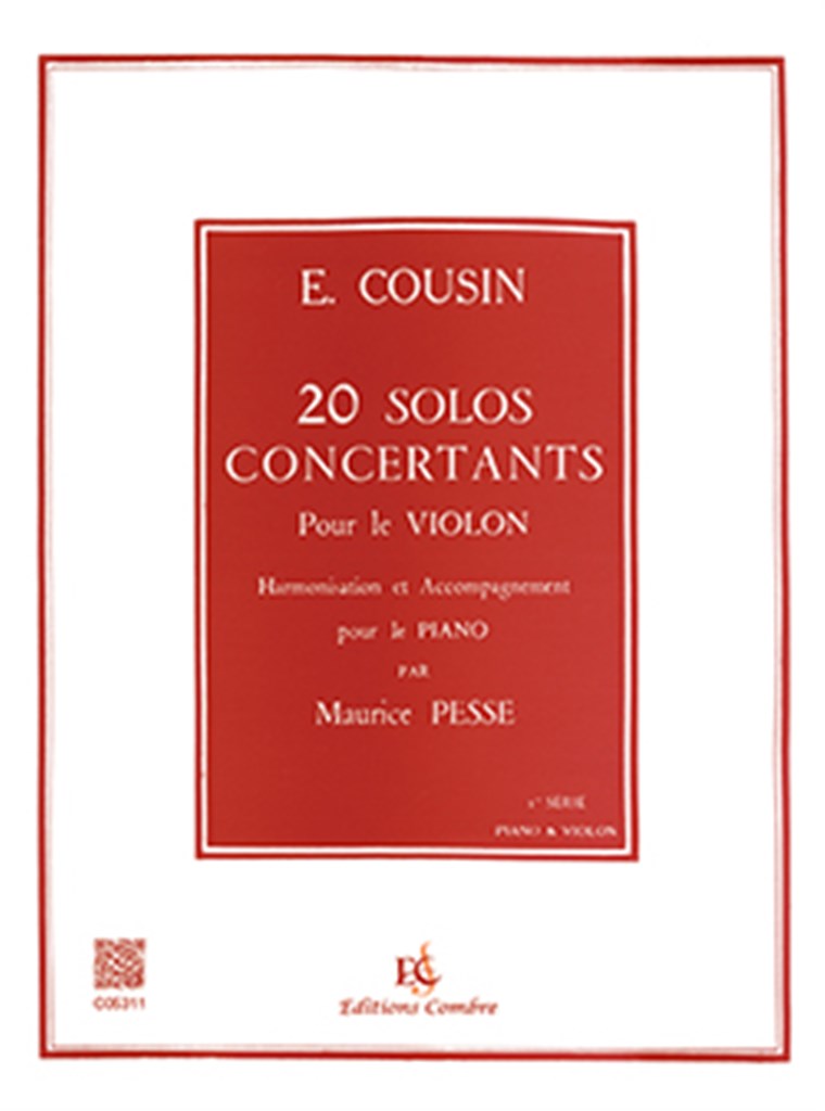 Solos concertants (20) série n°1 (1 à 10)