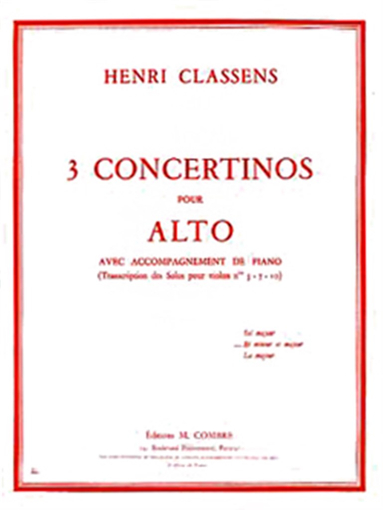 Concertino n°2 en ré min. et maj.