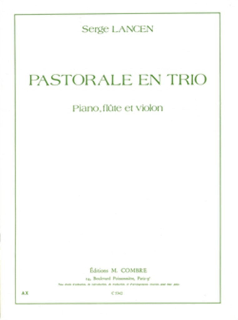 Pastorale en trio