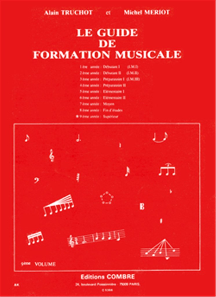 Guide de formation musicale Vol.9 - supérieur