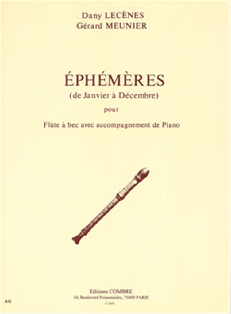 Ephémères : Janvier à décembre