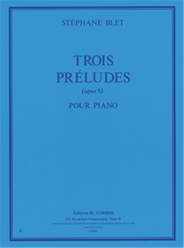 Préludes (3) Op.5