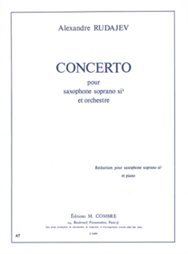Concerto pour saxophone soprano Op.125