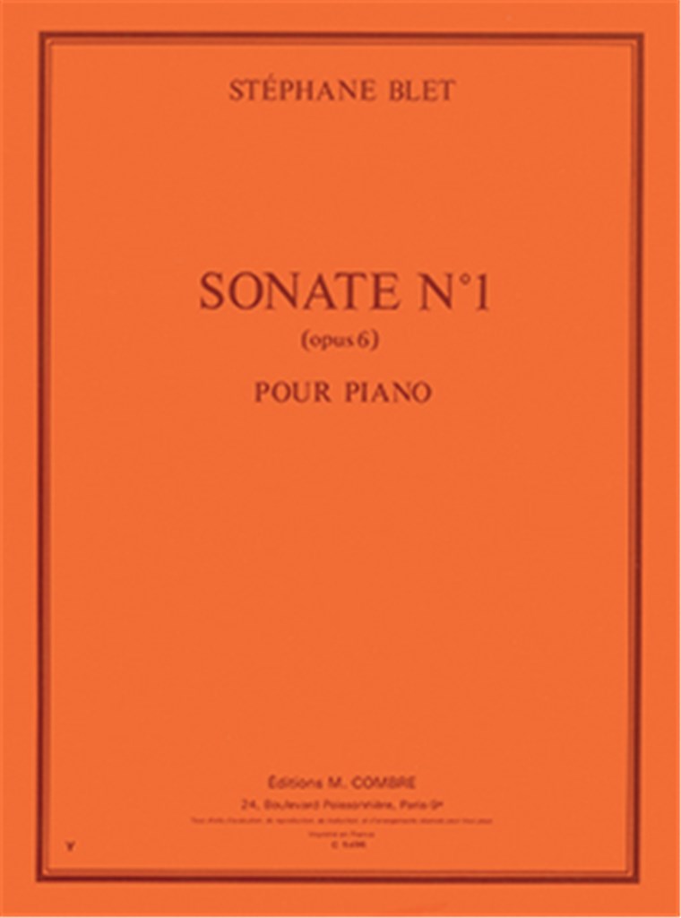 Sonate n°1 Op.6
