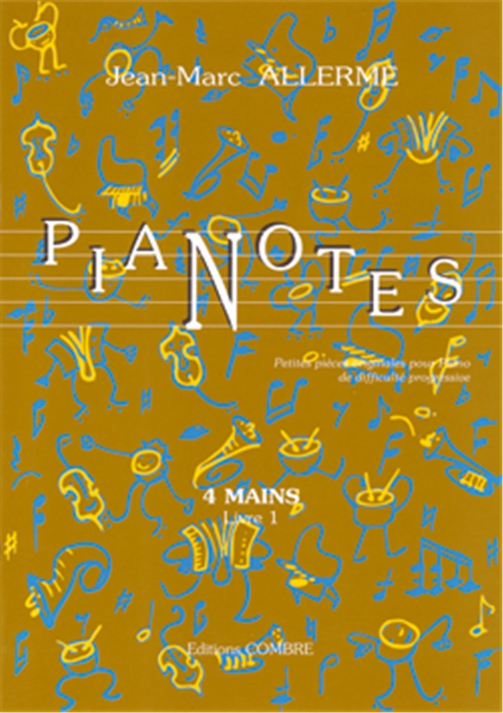 Pianotes 4 mains - livre 1