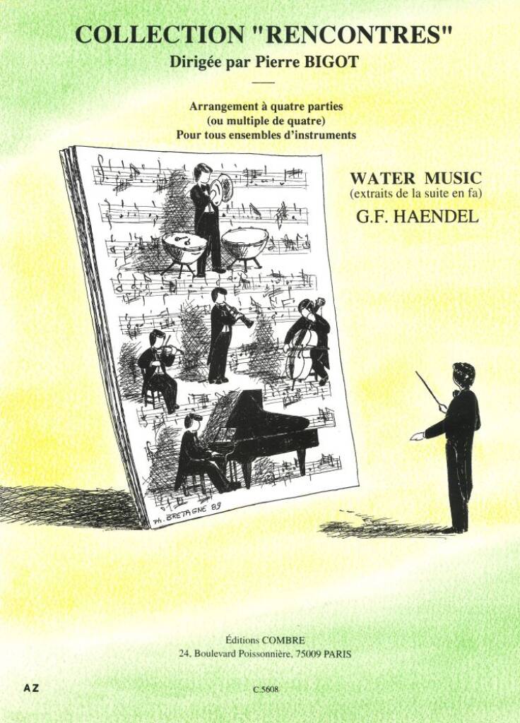 Water Music extraits de la Suite en fa